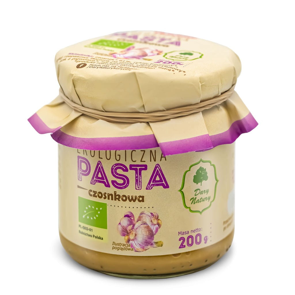 Pasta Bawang Putih BIO 200 g - HADIAH DARI ALAM