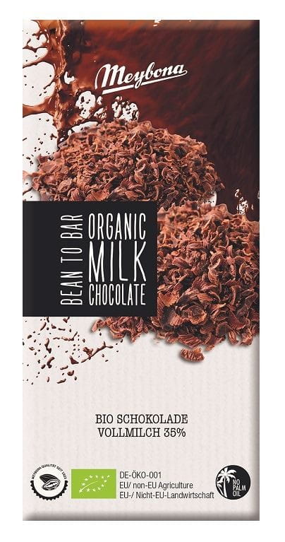 Mælkechokolade BIO 100 g - MEYBONA