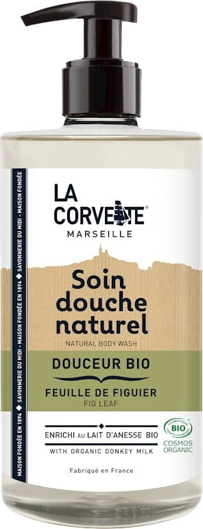 Gel mandian pelembap Daun Ara Organik 500 ml - LA CORVETTE