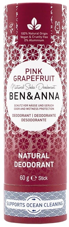 Natürliches Deo auf Basis von Pink Grapefruit Sodastick 60 g BEN & ANNA