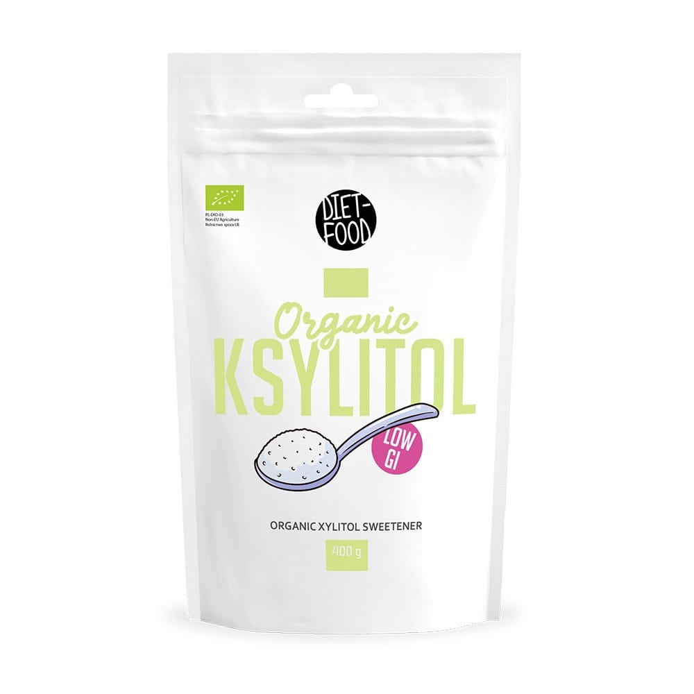 Xylitol-koivusokeri BIO 400 g DIÄT-FOOD