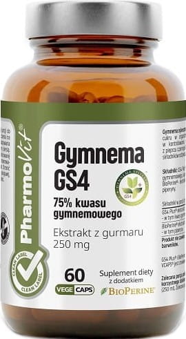 Gymnema 60 kapslí 2118 g - PHARMOVIT