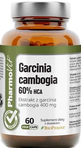 Garcinia Cambogia 60 Tobolek 3138 g - PHARMOVIT