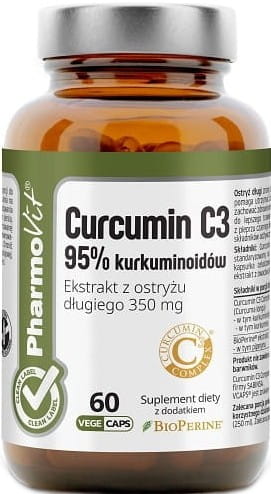 Kurkuma 60 kapslí, 273 g - PHARMOVIT