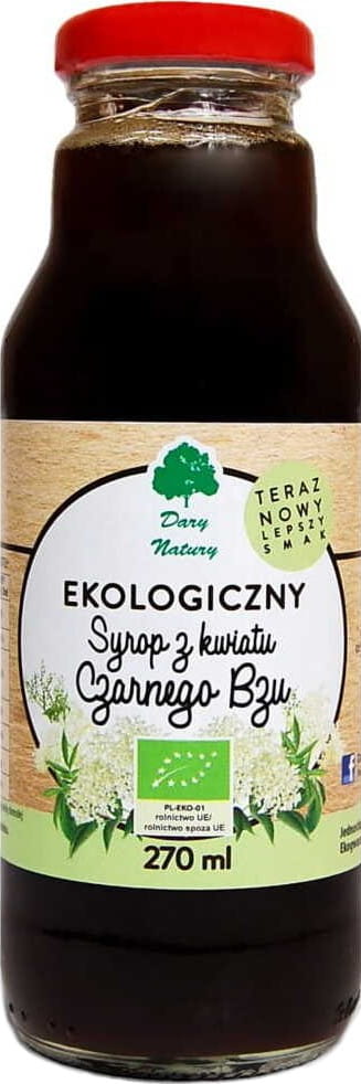 Sciroppo di fiori di sambuco BIO 270 ml - DONI DELLA NATURA