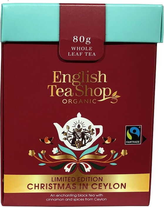 Ceylon Tee julutgåva (20x4) 80g ENGLISH TEA SHOP