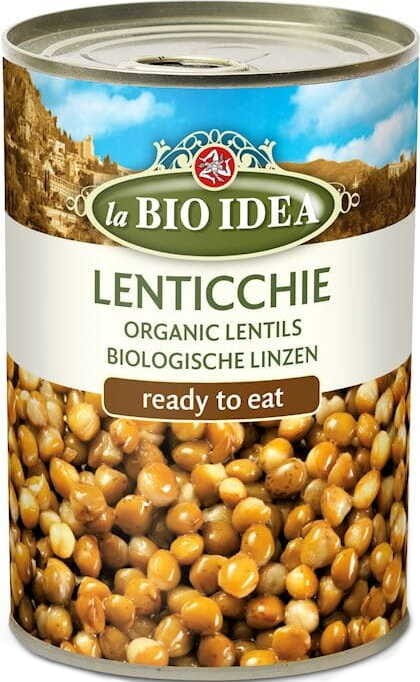 Lenticchie (scatola) BIO 400 g - LA BIO IDEA