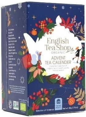 Kalendar Adven Teh Herba (25x2) BIO 375 g ENGLISH TEA SHOP