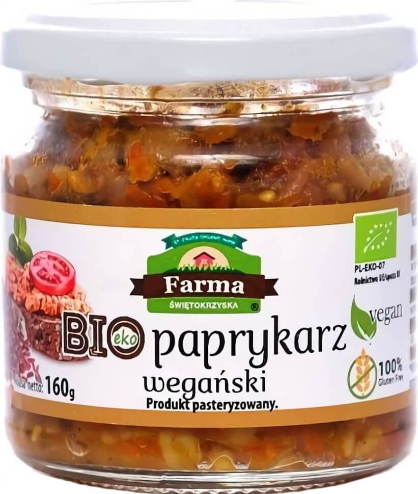 Vegansk paprikash BIO 160 g - FARMA ŚWIĘTOKRZYSKA
