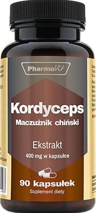 Cordyceps Cordyceps chinesischer Extrakt 400 mg 90 Kapseln PHARMOVIT