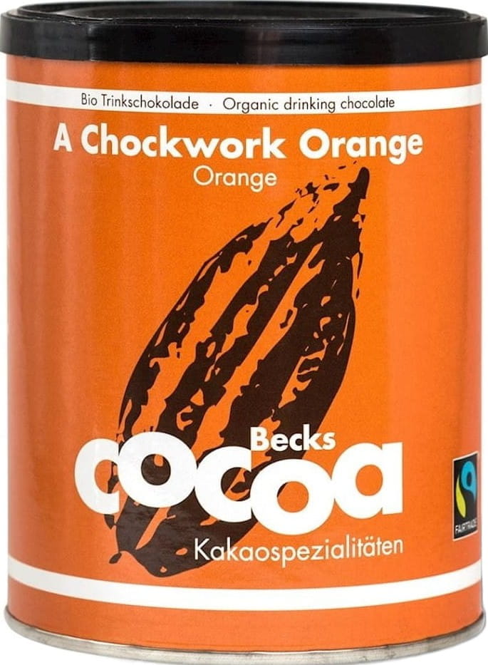 Cioccolata da bere arancia-zenzero commercio equo senza glutine BIO 250g - BECKS COCOA
