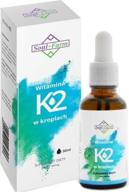 Vitamin K2 v kapkách (100mcg) 30 ml - SOUL FARM