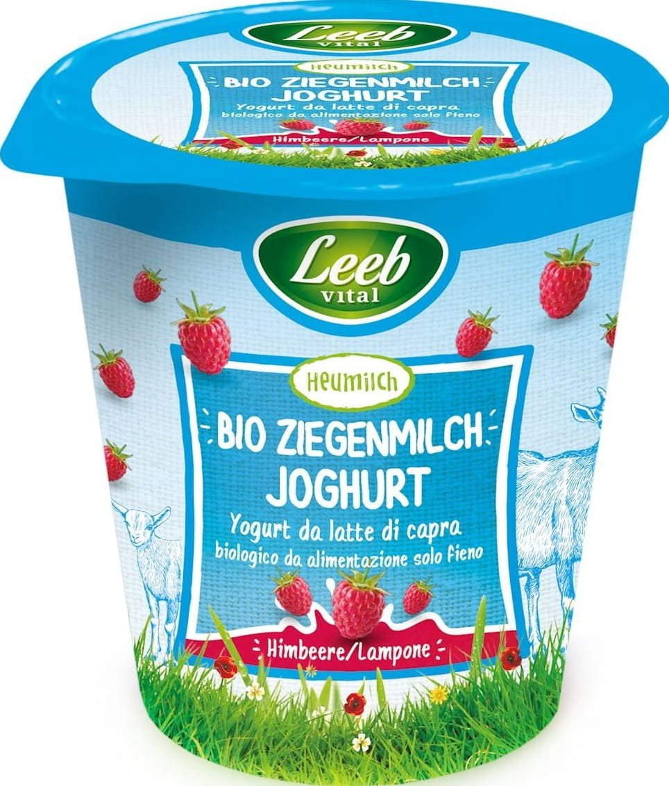 Yogurt Kambing-Rasberi BIO 125 g - LEEB VITAL