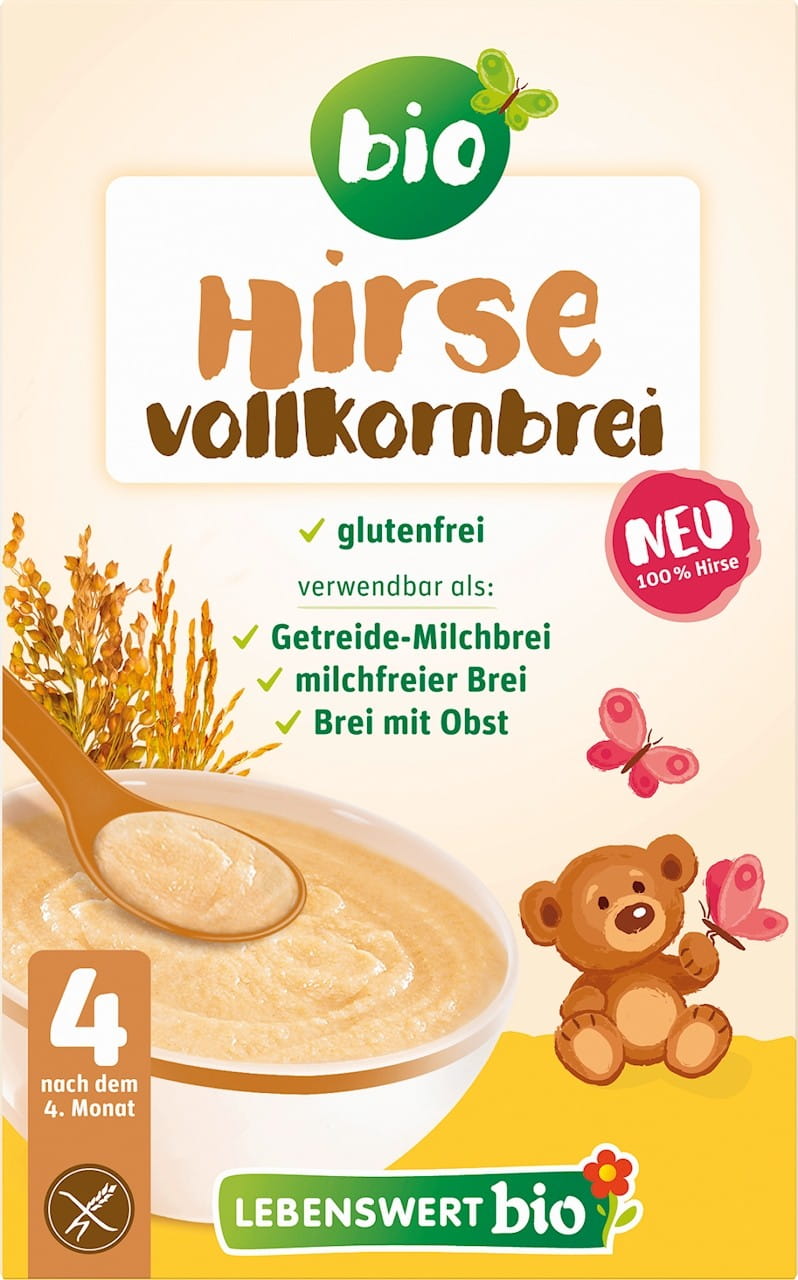 4 Monate alte glutenfreie Karotte mit Vitamin B1 BIO 225 g - LEBENSWERT