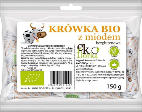 Fudges mit Honig BIO 150 g - EKOFLORKA