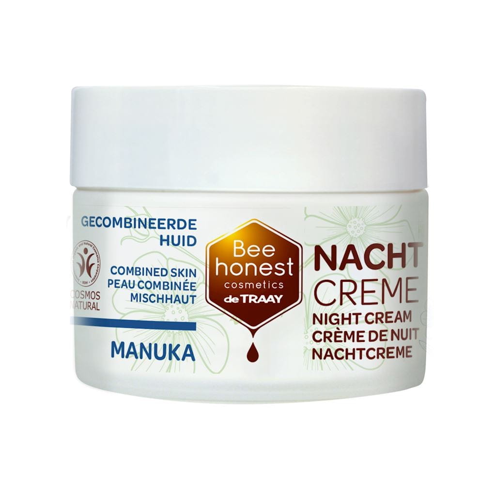 Ansigtscreme med Manuka-honig til kombinationshud til natten eco 50 ml - BEE HONEST