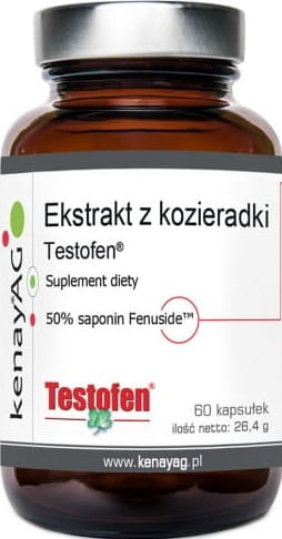 Bockshornklee-Extrakt 600 MG Testofen 60 Kapseln KENAY