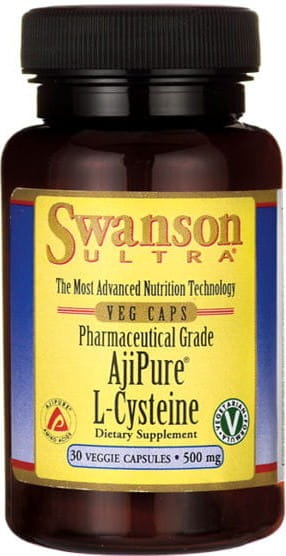 Ajipure L - Cystein L - Cystein 500mg 30 Kapseln SWANSON