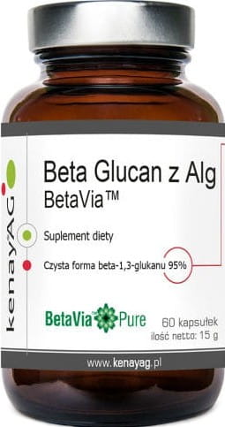 Beta Glucan aus Algen Betavita Beta - 13 - Glucan 95% 60 KENAY Kapseln