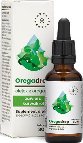 Dầu với Oregano 30ml oregadrop AURA HERBALS