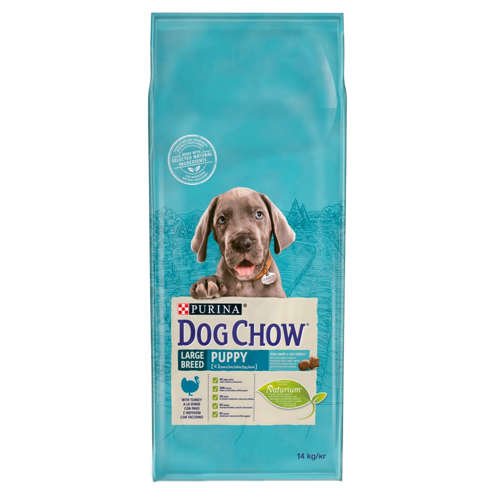 DOG CHOW WELPEN GROßE BRÜSSE Truthahn 14kg - PURINA