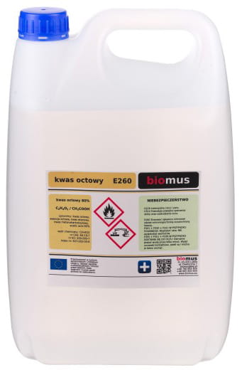 Essigsäure 80% Essigessenz 5l BIOMUS