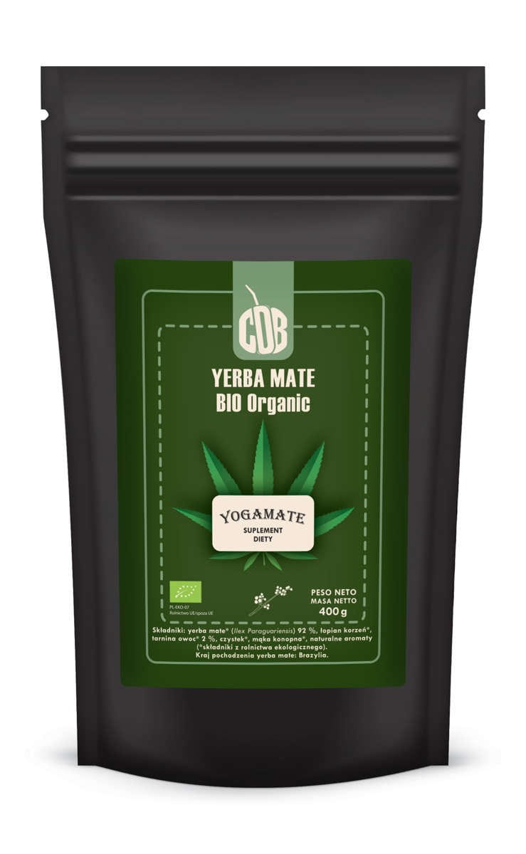 Yerba Mate Yogamate BIO 400 g - BIO MATE ZELENÁ