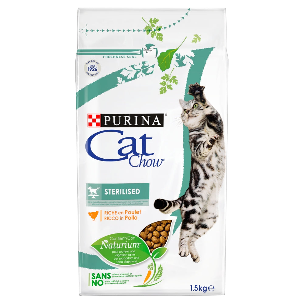 CAT CHOW SPECIAL CARE Sterilisiert Reich an Huhn 1,5 kg - PURINA