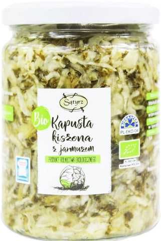 Sauerkraut mit Grünkohl BIO 450 g - SĄTYRZ