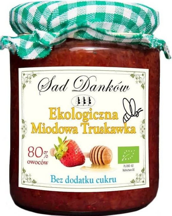Selai Madu Stroberi Organik 260 g - SAD DANKÓW