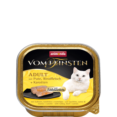 Vom Feinsten Gourmet Center Truthahn, Rind und Karotte 100g - ANIMONDA