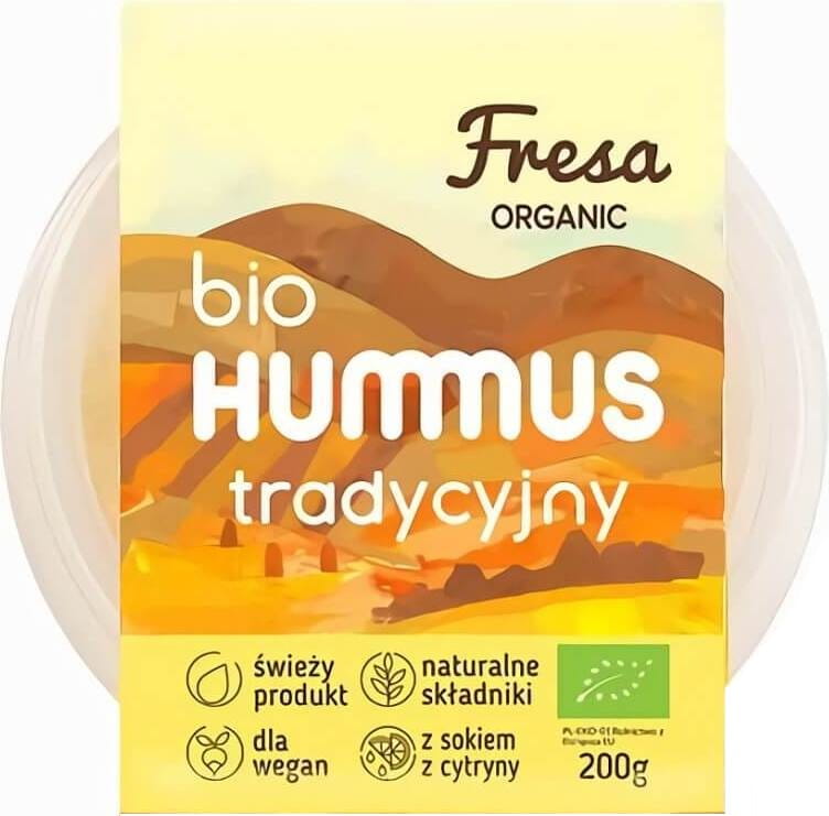 Hagyományos Hummus BIO 200 g - FRESA ORGANIC