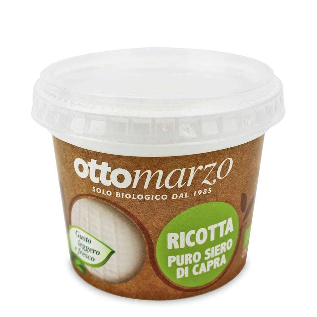 Organic goat's milk ricotta cheese 200 g - CA'VERDE