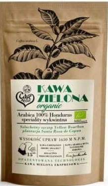 Malet grönt kaffe Honduras EKO 250 g CAFE AMOUR