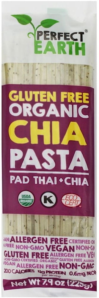 Bihun Beras Putih dan Chia Bebas Gluten BIO 225 g - PERFECT EARTH