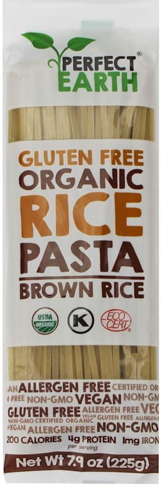 Mie dengan beras cokelat bebas gluten BIO 225 g - PERFECT EARTH