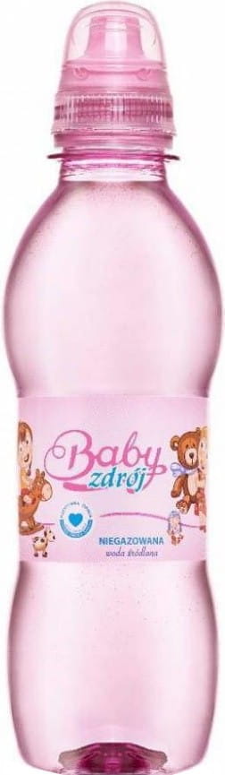 Agua de manantial natural para niñas 250 ml - BABY ZDRÓJ