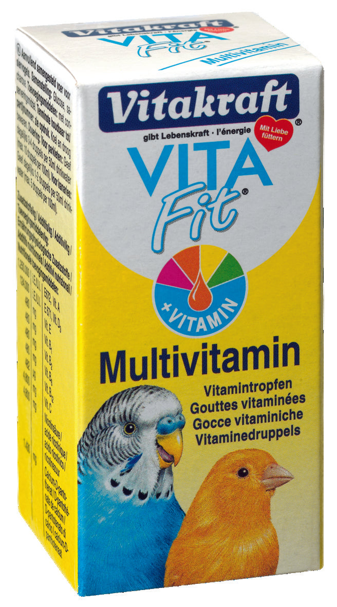 MULTIVITAMIN Vitamine für Vögel, Tropfen 10ml - VITAKRAFT