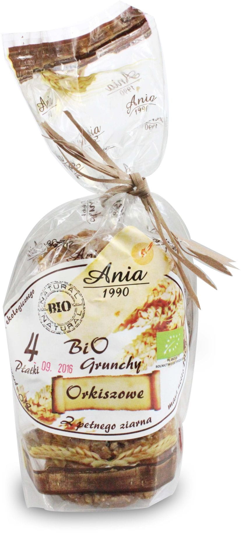 ดิงเคลกรึทเซ 4 ข้าวโอ๊ตเต็มเมล็ด ออร์แกนิค 180 กรัม - BIO ANIA