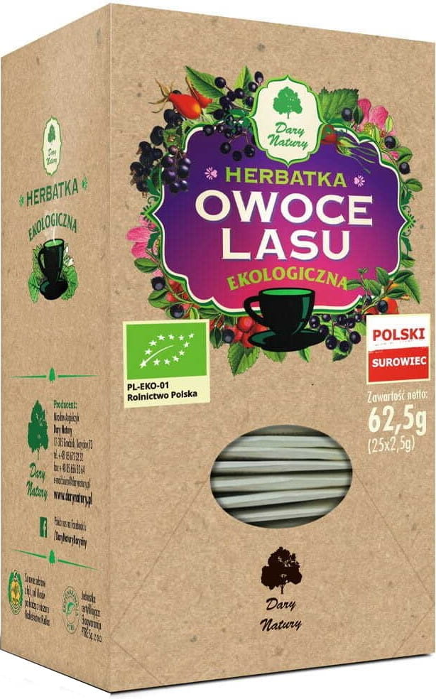 Lesní ovocný čaj BIO (25 x 25 g) - DARY PŘÍRODY