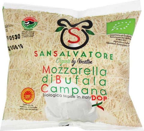 Mozzarella aus Büffelmilch (1 Kugel in Folie) BIO 350 g - BIOLOGICA