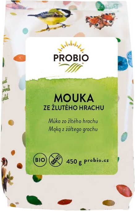 Gelbes Erbsenmehl BIO 450 g - PROBIO