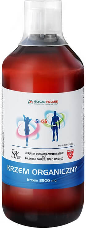 Organisk silicium Si - g5 2500 + 1000 ml GLYCAN POLAND