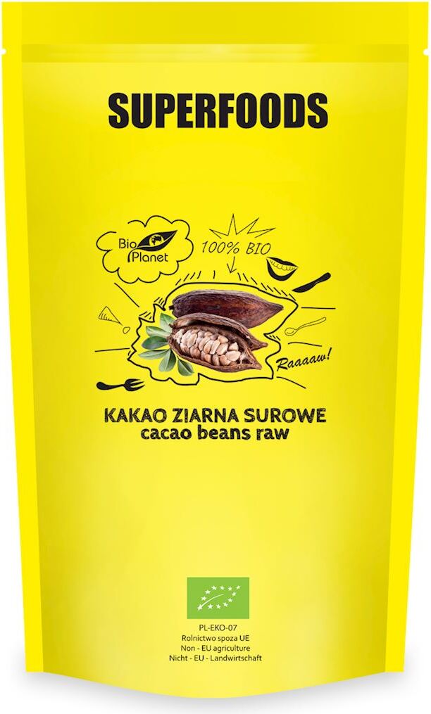 Syrové kakaové boby BIO 800 g - BIO PLANET