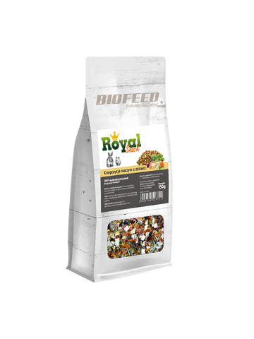 Royal Snack - Gemüsekomposition mit Kräutern 150g - BIOFEED