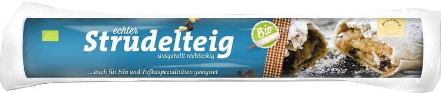 Massa folhada orgânica 300 g - DONAU STRUDEL