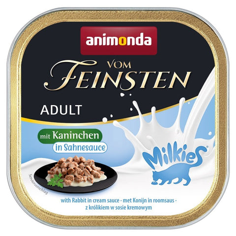 Vom Feinsten Adult Gericht mit Kaninchen in Sahnesauce 100g - ANIMONDA