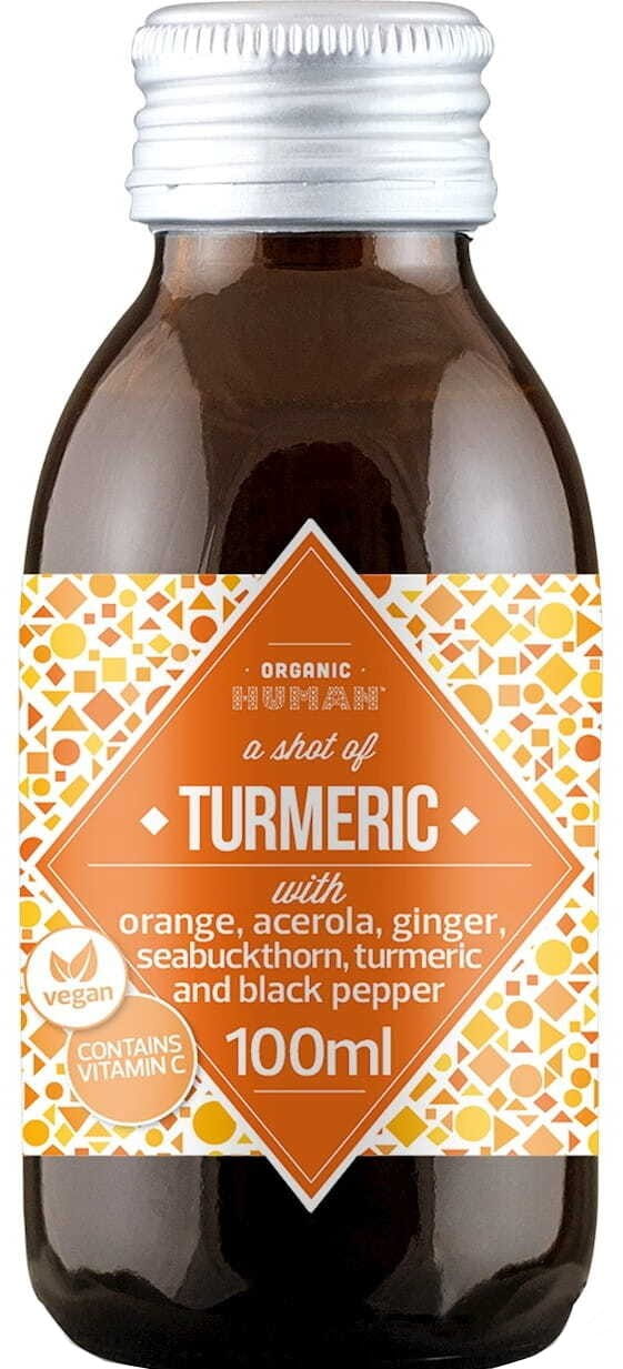 Fruit Shot Naranja - Espino Amarillo - Jengibre - Maracuyá BIO 100 ml - BIO HUMAN