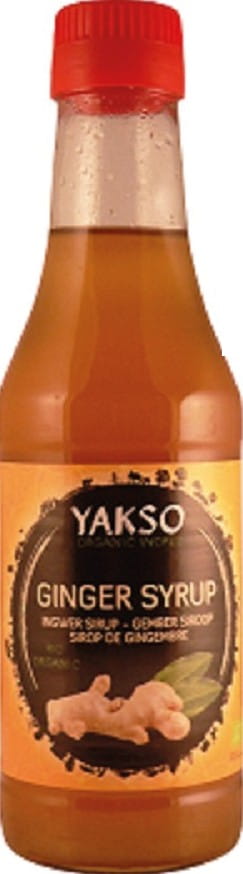 BIO zázvorový sirup 240 ml - YAKSO