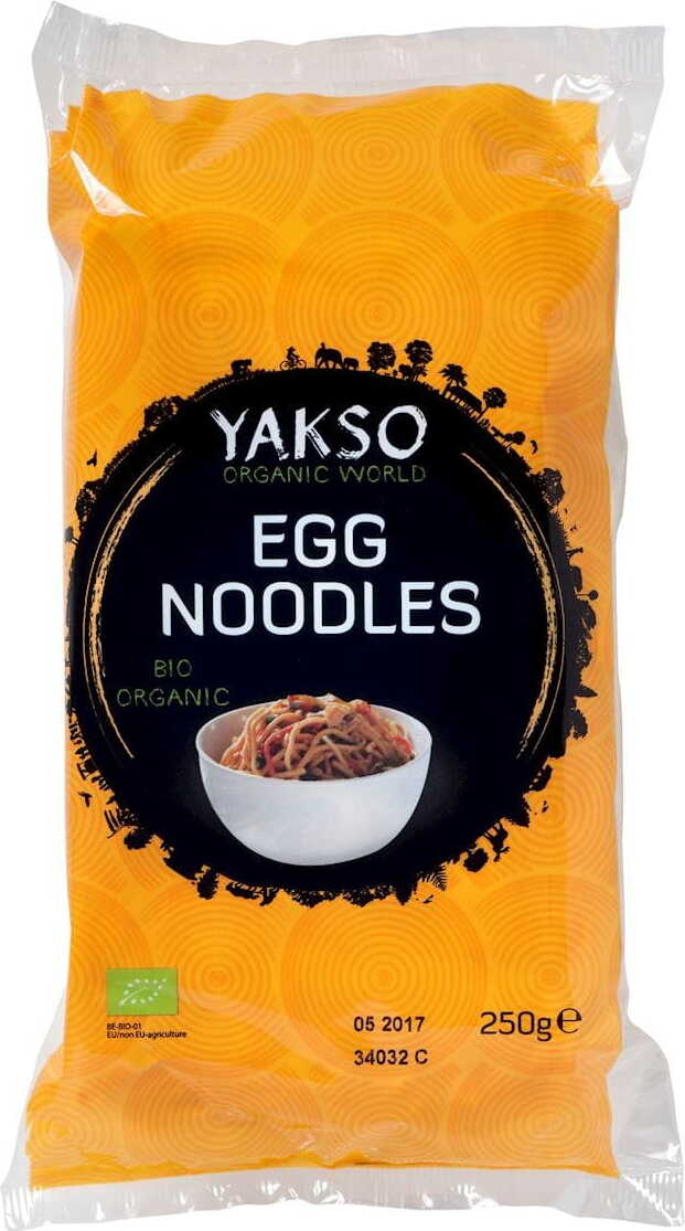 Mie Telur Organik 250 g - YAKSO